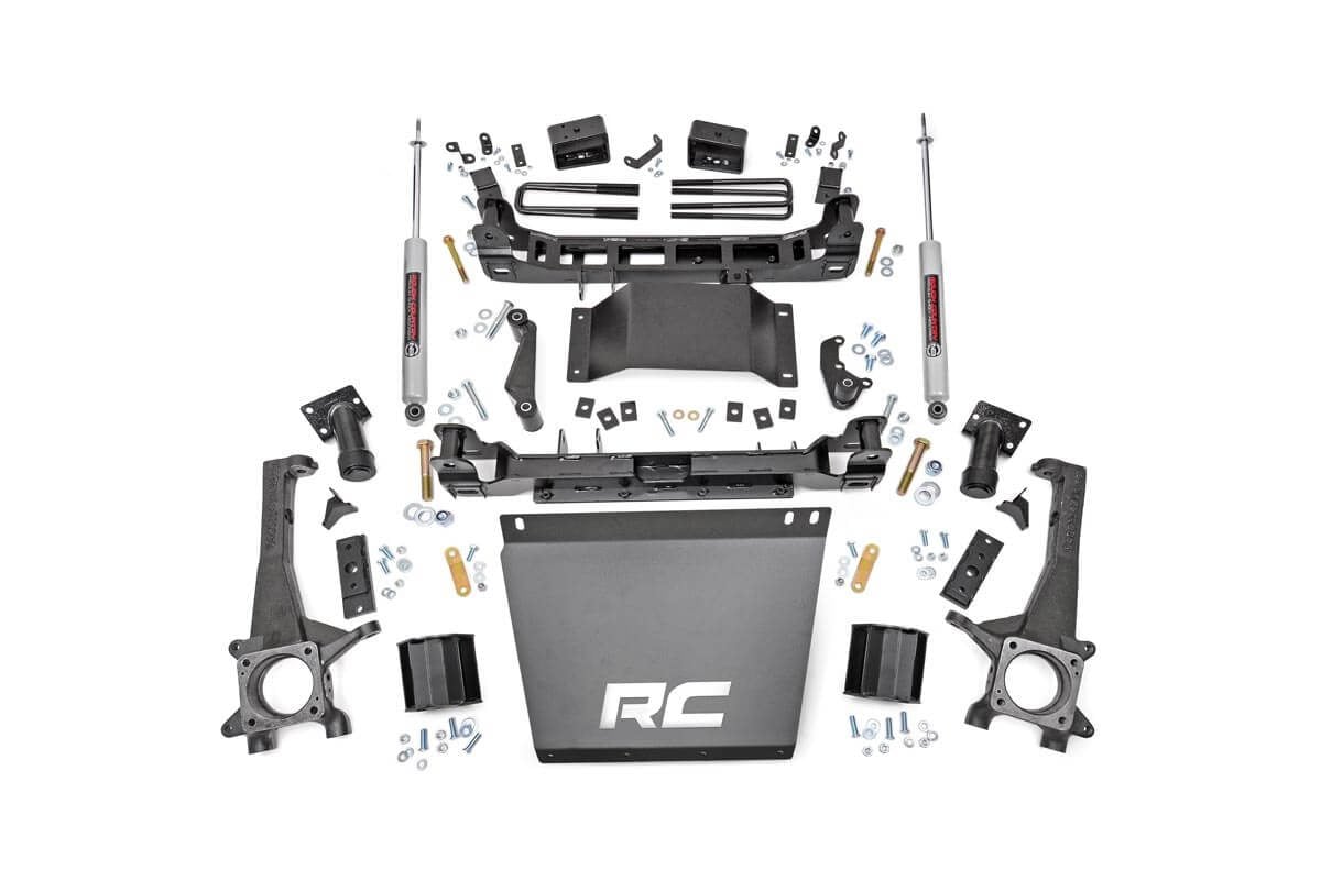Toyota Tacoma Suspension Lift Kit - Rough Country - 4 Inch Lift - '05-'15